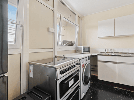 Two bedroom apartment with balcony moments from Vauxhall Station.